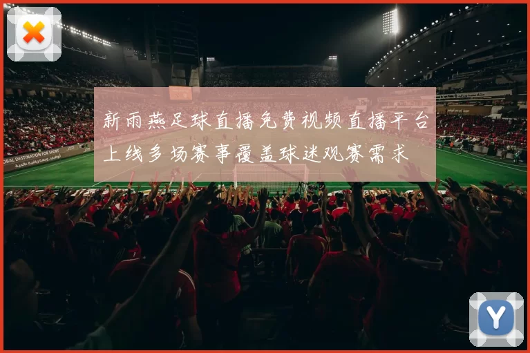 新雨燕足球直播免费视频直播平台上线多场赛事覆盖球迷观赛需求